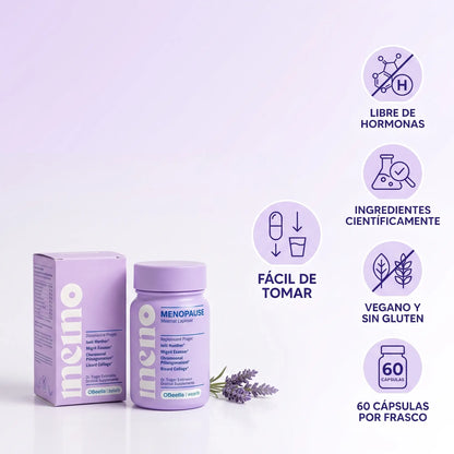 Meno probiotics / para la perimenopausia y la menopausia 🌸