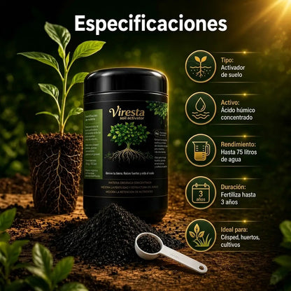 VIRESTA ORIGINAL - ACTIVADOR DE SUELO 🌱