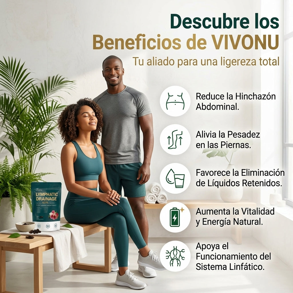 Cápsulas de drebaje linfático / Adiós a la hinchazon y la sensación de pesadez