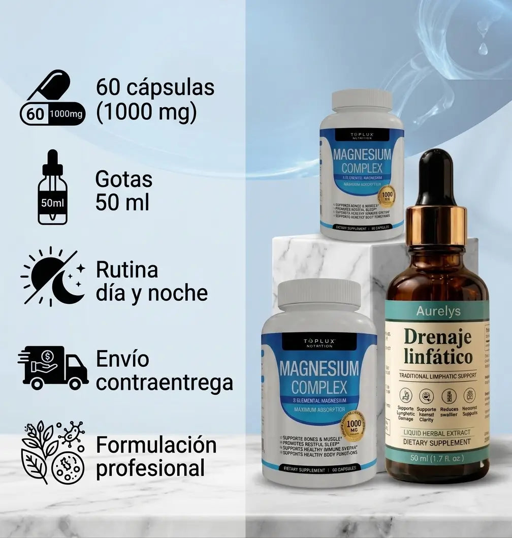 Combo Reset Corporal | Rutina de Drenaje y Relajacion Dia y Noche 💧✨